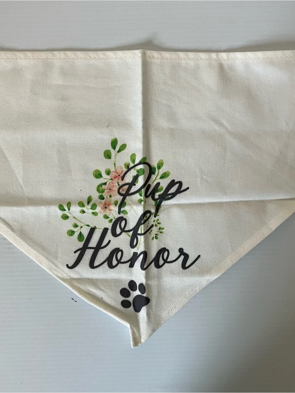 Wedding Dog Bandana Set My Humans Are Getting Married + Pup of Honor Pet Bandana